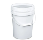 Balde Plásticos 5 Lts Blanco, Tapa Inviolable