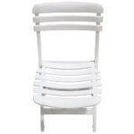 Silla Plasticas Plegable Blanca - Imagen 3