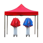 Toldo Plegable Hexagonal 2x2 Lona Oxford Engomada Impermeable
