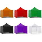 Toldo Plegable 3x3 Mtrs Impermeable con Paredes Engomada