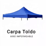 Lona Oxford 600 D Filtro UV Para Toldo Plegable 2x2 MT - Imagen 2