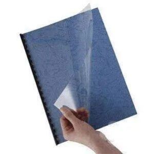 Tapa Mica Carta Transparente 200 Micrones