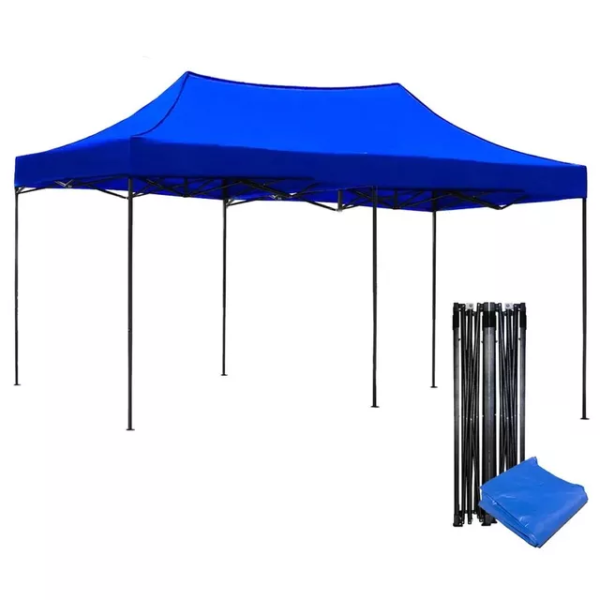 Toldo Plegable Lona 600D Oxford Engomada 3 X 6 MT - Imagen 1