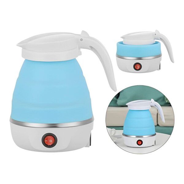 Hervidor Eléctrico de Agua Plegable de 600 ML Silicona - Imagen 2
