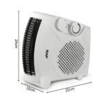 TERMOVENTILADOR HORIZONTAL/VERTICAL 1000/2000W - Imagen 3