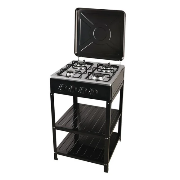 Cocina Encimera Gas 4 Quemadores Con 2 Repisas - Imagen 7