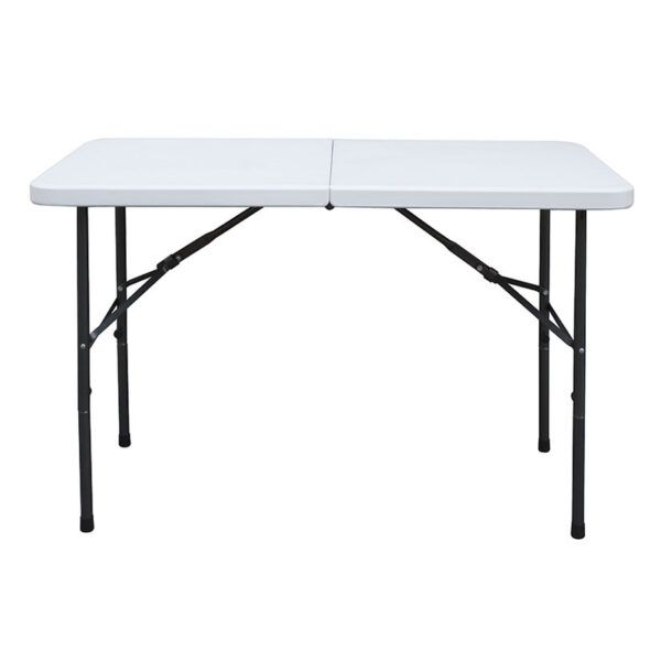 Mesa Plegable Tipo Maleta 120 cm Blanca - Imagen 4
