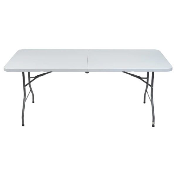 Mesa Plegable Tipo Maleta 152 cm Blanca - Imagen 2