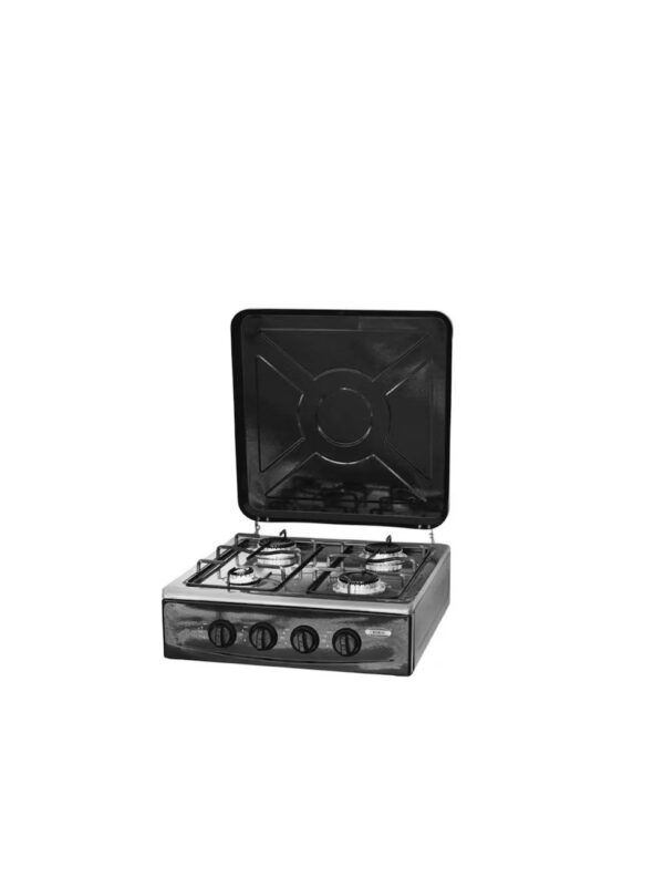 Cocina Encimera Gas 4 Quemadores Con Tapa - Imagen 1