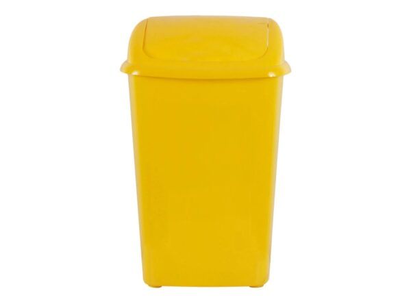 Basurero Plástico 30 litros Para Reciclaje Tapa vaiven - Imagen 1