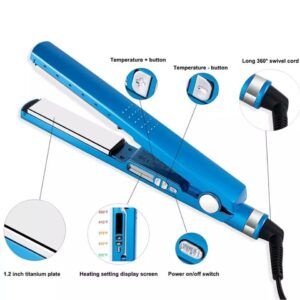 PLANCHA ALISAR PELO NANO TITANIO 450° F