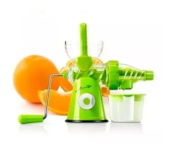 Exprimidor Extractor Jugo Manual Fruta Verdura Multifuncion - Imagen 2