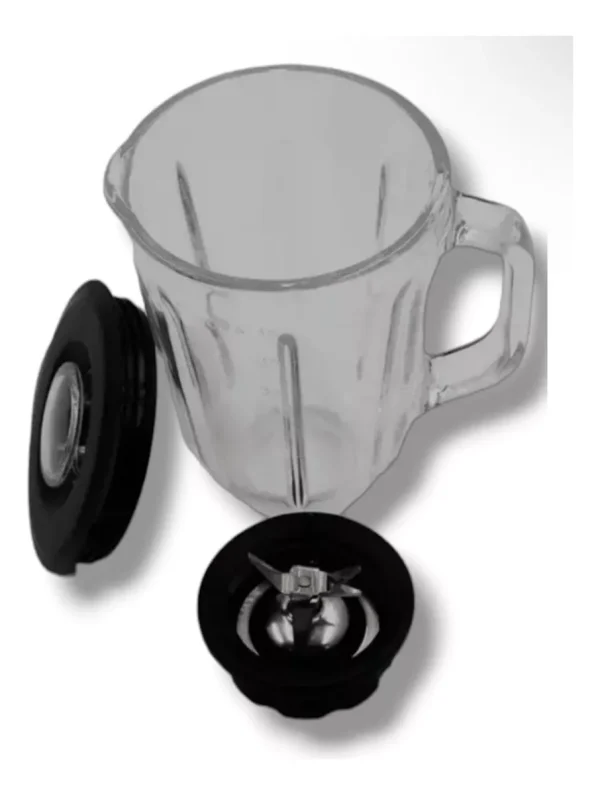 Licuadora Juguera Vidrio 2 En 1 Moledor de granos 1.5 LT - Imagen 2
