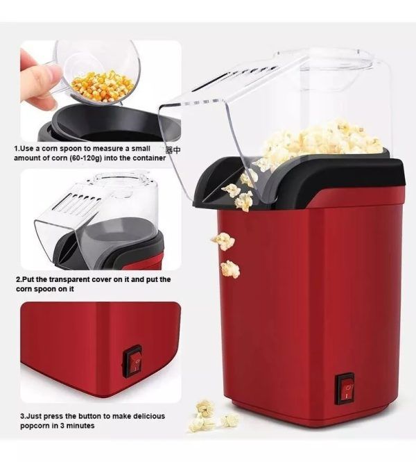 Máquina eléctrica para hacer palomitas - Imagen 3