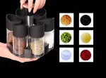 Frascos Para Condimentos Especieros Condimentos Giratorio - Imagen 4